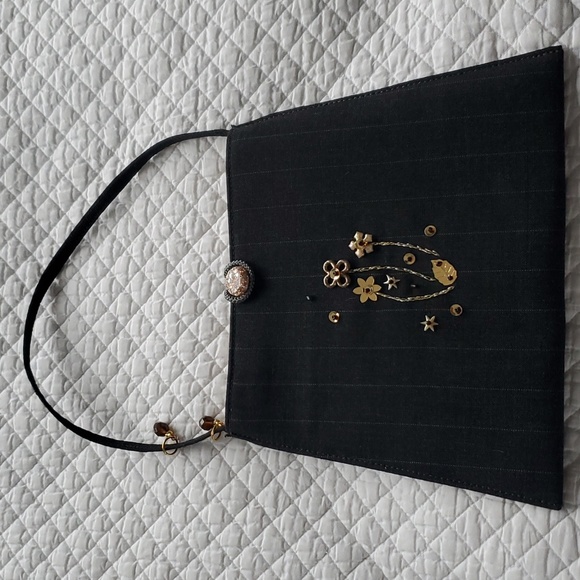 Vtg Patch Bag - Picture 1 of 12